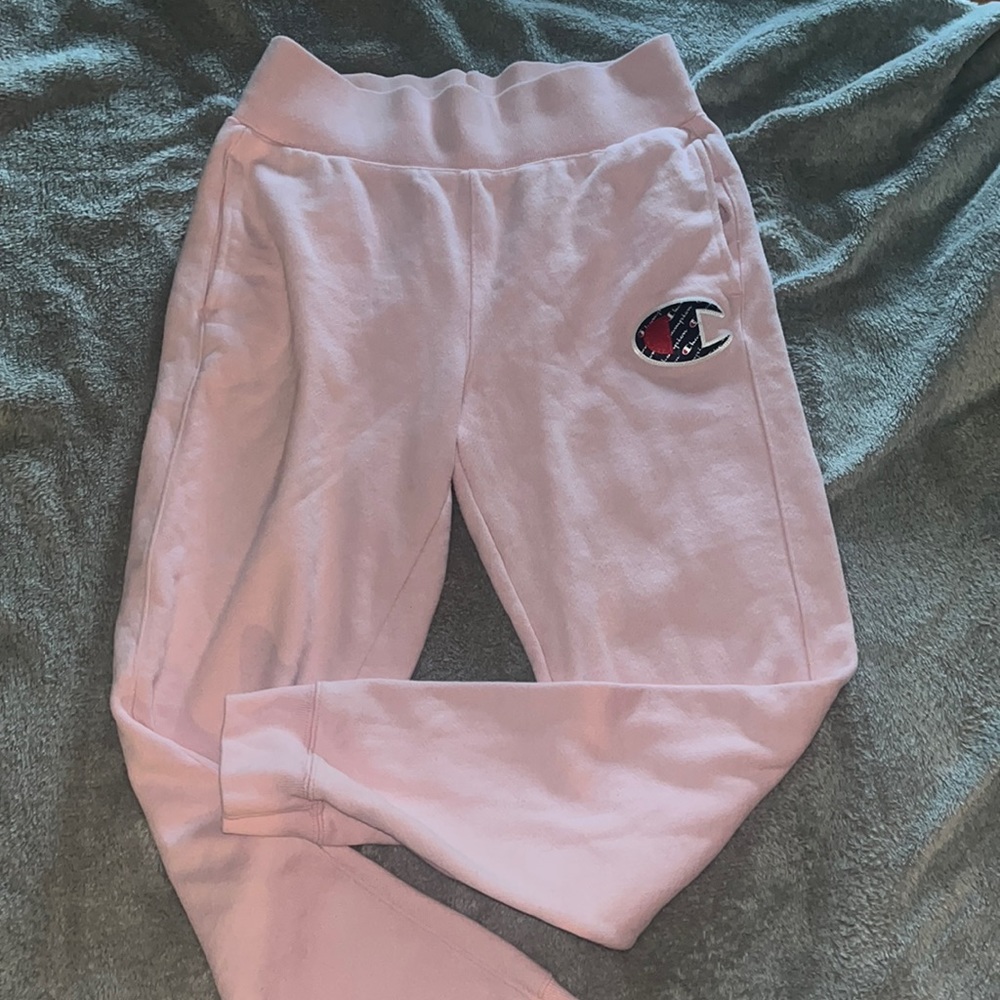 Pink Champion sweatpants